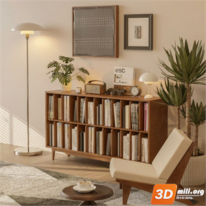 Bookcase Skp Files